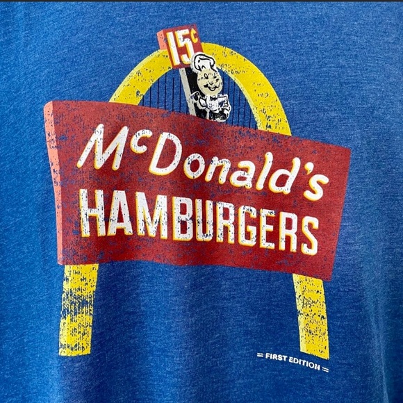 NWT MCDONALD’S GRAPHIC SHORT SLEEVE T SHIRT SIZE L - Picture 3 of 8